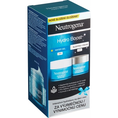 Neutrogena Hydro Boost pleťový gél 50 ml + nočná maska ​​50 ml darčeková sada