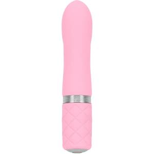 Pillow Talk Flirty Luxurious Mini Massager with Swarovski Crystal Pink