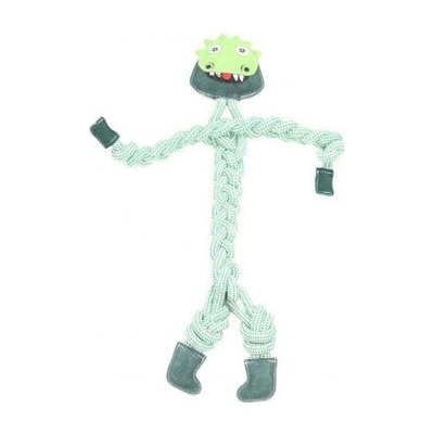 animALL Hračka Mr.Roper Krokodýl kůže+lano 78 cm 16 mm