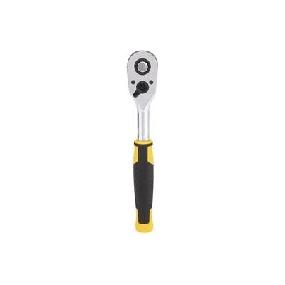 Stanley 3/8" ráčna s bimateriálovou rukojetí, 72 zubů