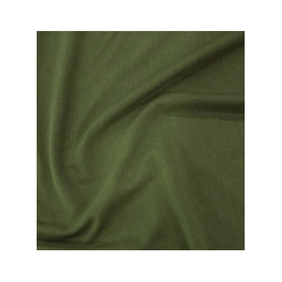 Úplet JERSEY farba khaki 180 gr