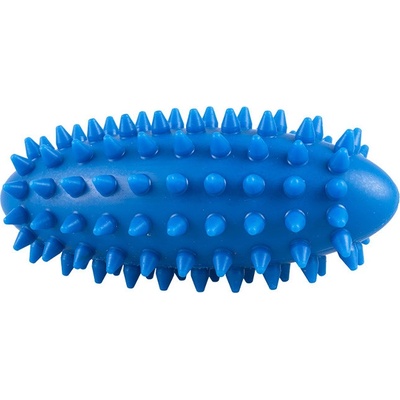 JAKOBS Masážní vajíčko s bodlinkami 11 cm plněné pískem 250 g - modrá