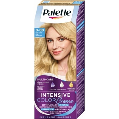 Palette Intensive Color Creme farba na vlasy 0-00 (E20) Super svetlá blond 50 ml