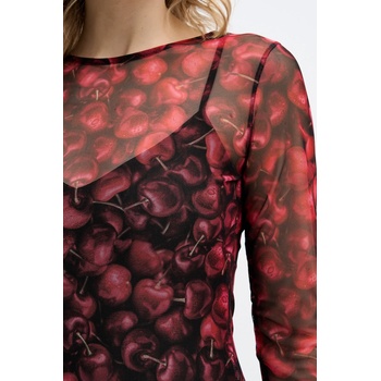 Never Fully Dressed Рокля Never Fully Dressed Cherry Mesh Soho (NFDDR3167)