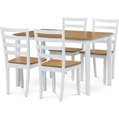 Sconto Jedálenská zostava Osman prírodná / biela
