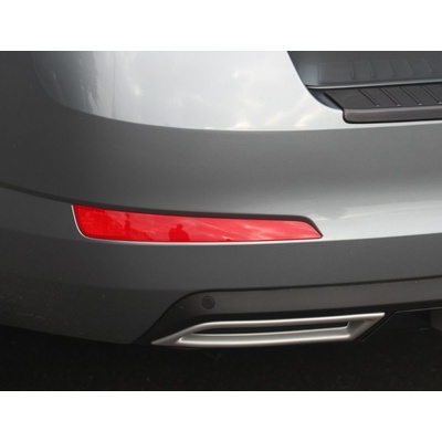 MILOTEC Imitácia koncovky výfuku Škoda Octavia III 2013-2019 Combi / Sedan strieborno-matná Milotec