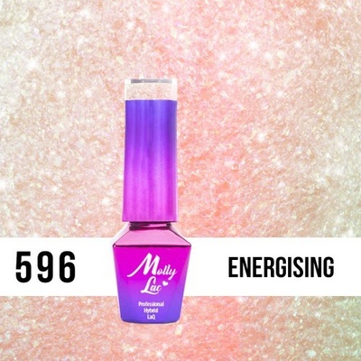 Molly Lac Gél lak Mermaid Whispers ENERGISING 596 5 ml