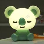 Onli - LED димируема детска нощна лампа PUPPIES LED/3W/230V 20 cm коала/зелена (OL0594)