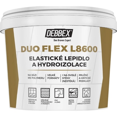 Debbex Plošné lepení podlah HYBRI FLOOR 15 kg