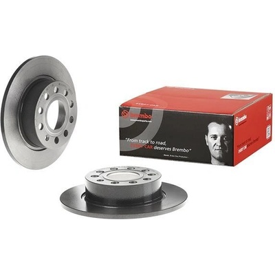 BREMBO Brzdový kotúč plny Ø253mm 08.9502.11
