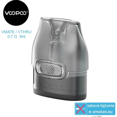 VOOPOO VMATE V2 cartridge 3ml 1ks 0,70ohm