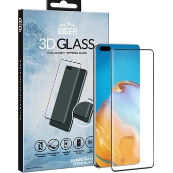 Eiger Протектор от закалено стъкло /Tempered Glass/ Eiger за Huawei P40 Pro, 0.3mm, черен-прозрачен (EGSP00601)