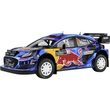 Solido Ford Puma Rally1 Hybrid 8 blau model auta 1:18