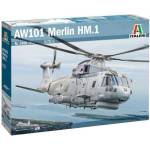Italeri Комплект за модел хеликоптер 1486 - AW-101 Merlin HM. 1 (1: 72)