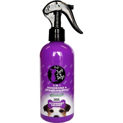 DR J'S Just 4 Dogs Deodorační sprej a rozčesávač srsti 2v1 300 ml – Zbozi.Blesk.cz