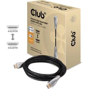 Club 3D Кабел Club 3D - CAC-1311 (HDMI 2.0 Premium High Speed, 4K60Hz, 1 м, Ethernet, HDR, UHD, 18Gbps, M/M, 30AWG) (CAC-1311)