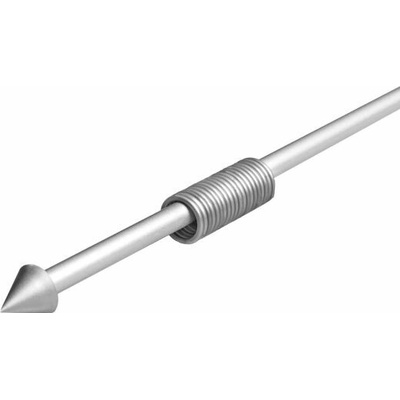 Inteza Zeus kovová teleskopická garniža Strieborná, 130-240cm