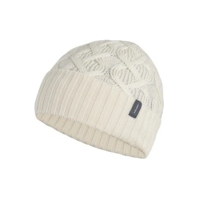 Icebreaker merino Cable Knit beanie UNDYED béžová