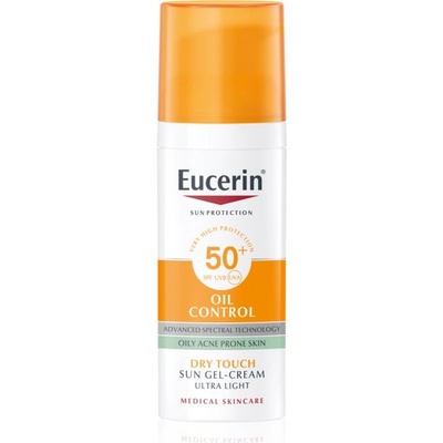 Eucerin Sun Oil Control защитен крем-гел за лице SPF 50+ 50ml