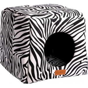 DUBEX 3D KULUBE - Medium - легло - хралупа, 41 x 41 x 37 см - ЗЕБРА, Турция - 51163