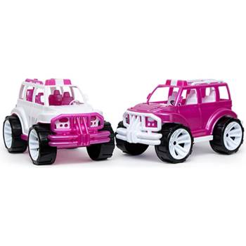 Image 1 of Bamsic ДЖИП 32 СМ РОЗОВ/БЯЛ