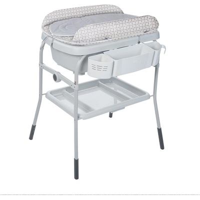 CHICCO Stolík prebaľovací s vaničkou Cuddle & Bubble Stone