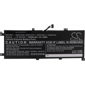 VHBW Батерия за Lenovo ThinkPad L13 Yoga, 2850 mAh (888203369)