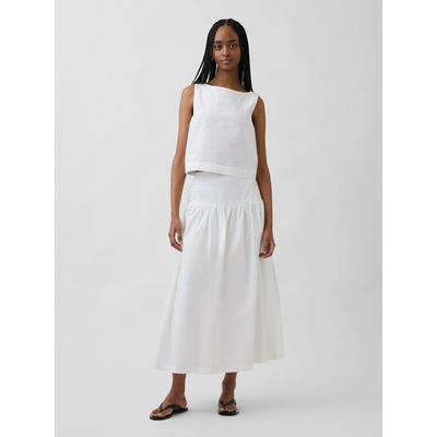 GAP Поплинова макси пола GAP GAP | Byal | ЖЕНИ | XXS