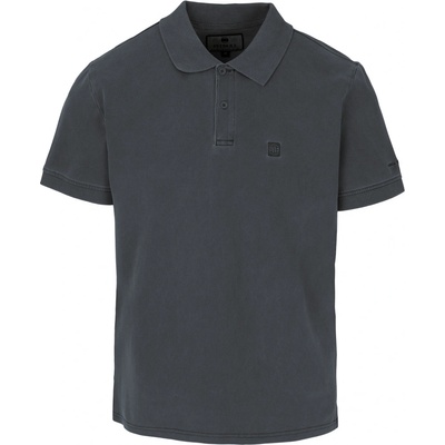 PitBull West Coast pánské triko WASHED polo grafitové