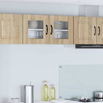 vidaXL Кухненски шкаф със съхранение Kalmar Сонома дъб 80 x 31 x 40 см (884596)