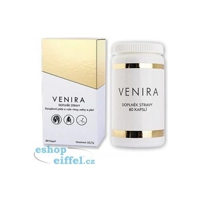 Venira Premium kapsle pro vlasy, nehty a pleť 40denní kúra 80 kapslí