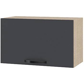 Image 1 of ИРИМ Горен кухненски шкаф Сити МФ-Карбон мат-11-15 60 см