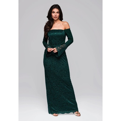 Edoti Evening dress LA-OM-DL zelená