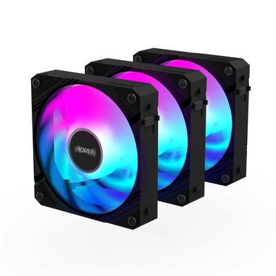 GIGABYTE Aorus Ez Chain 120 Black 3-Pack ARGB (GA-GP-ECFAN1203)