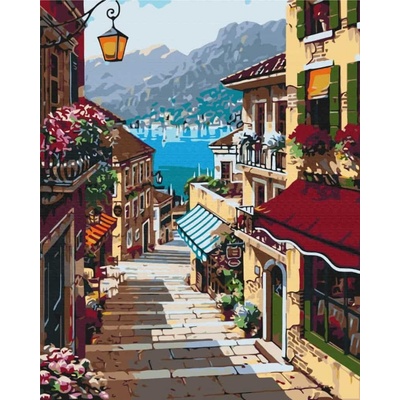 ASTRA Malování podle čísel SUNNY RIVIERA na rámu 40 x 50 cm 801023906