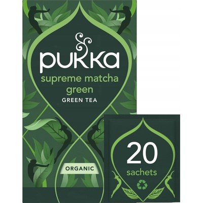 PUKKA Supreme Matcha čaj zelený 20 vreciek