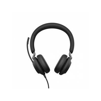 Стерео слушалки с микрофон Evolve2 40 SE, Jabra, USB-A, Черни