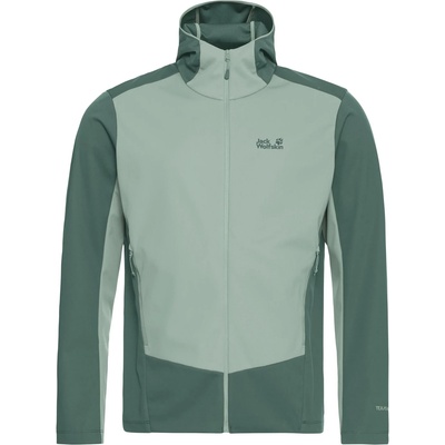 Jack Wolfskin Мъжко софтшел яке Jack Wolfskin Skyvail Jacket Softshell jacket - Green Zinnia (003-3534-0211)