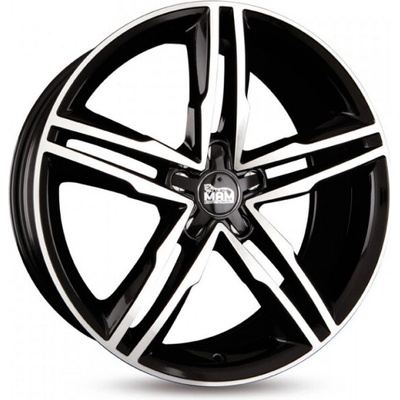MAM A1 8x18 5x112 ET30 black polished