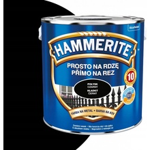 HAMMERITE hladký čierny 2,5l