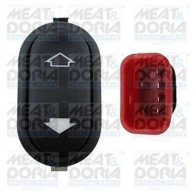 Spínač, zvedací zařízení oken MEAT & DORIA 26046