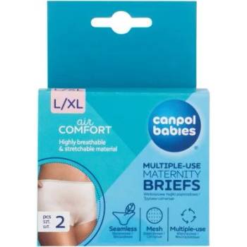 Canpol babies Air Comfort Multiple-Use Maternity Briefs L/XL бикини за родилки за многократна употреба 2 бр за жени