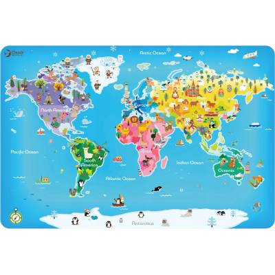 Classic World MAPA SVĚTA MAPA SVĚTA 48 dílků