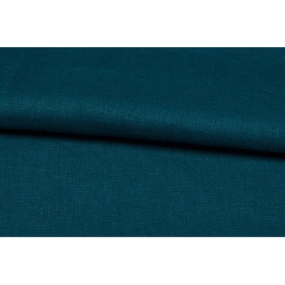 Lněné plátno, silné, kachní modř