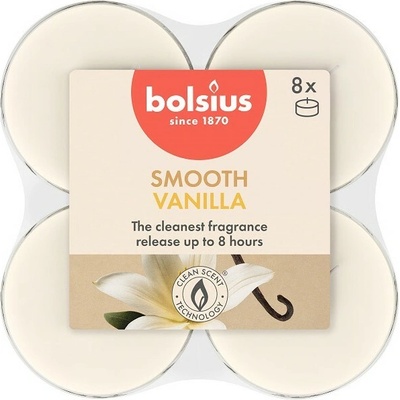 Bolsius Maxi True Scents Vanilla 8 ks