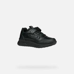 GEOX Черни момчешки маратонки Geox Briezee Geox | Cheren | Момчешки | 28