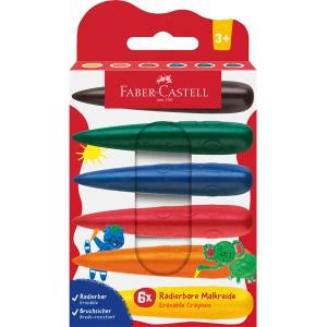 Faber-Castell комплект от 6 пастела с форма на пръст FC120409 (FC120409)