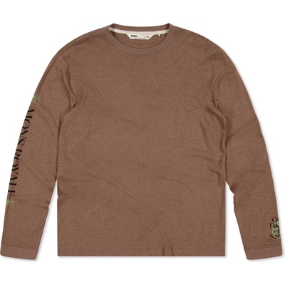 Mons Royale Мъжка блуза с дълъг ръкав Mons Royale Yonder Merino Organic Cotton L/S Longsleeve - Mocha (216-5614-0312)