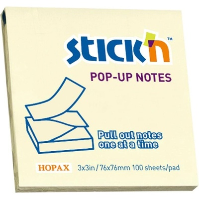 Stick`n Stick'n Самозалепващи се листчета Zig-Zag, 76 x 76 mm, пасте (1040120185)