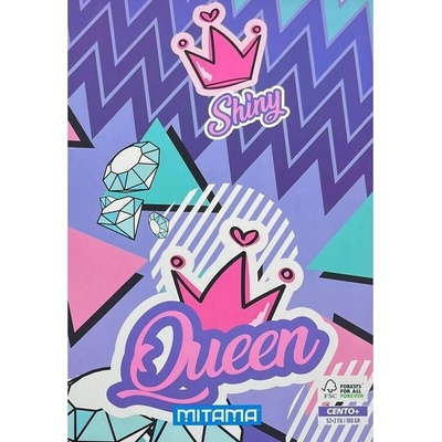 Mitama Sešit Fantasy colours A4 čtverečkovaný Queen